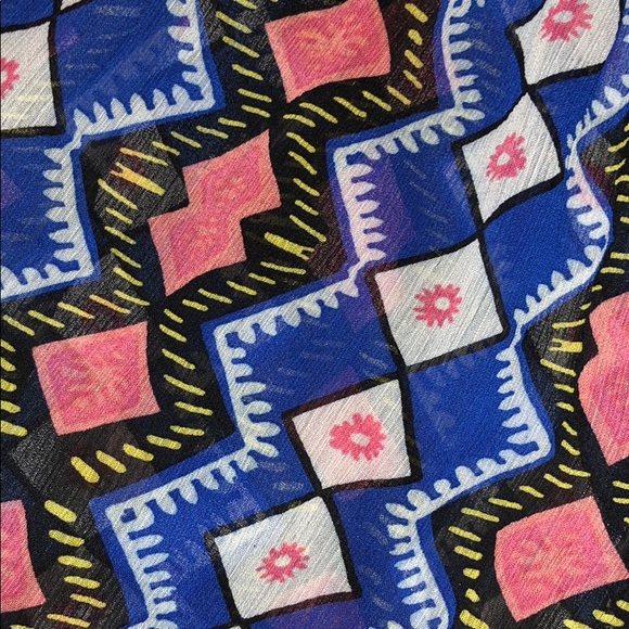 Sheer patterned cropped tank - Picture 2 of 2